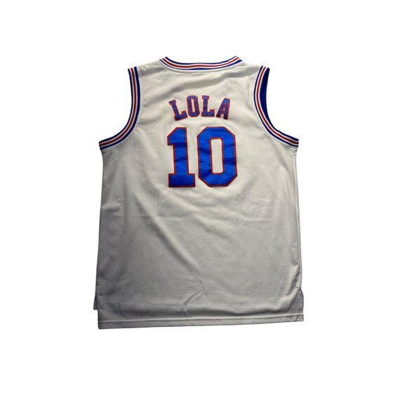 Tune Squad Basketball Jersey Lola 10 Space Jam Adult Size LG #7098 - Picture 2 of 10